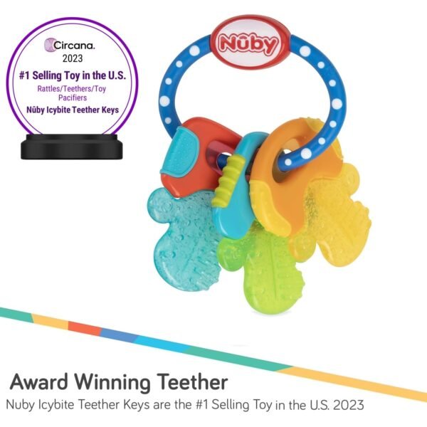 Ice Gel Teether Keys - Image 2