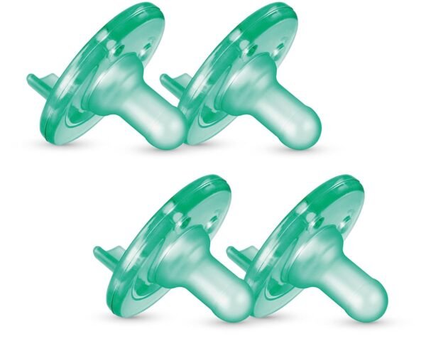 Soothie Pacifier, 0-3 Months, Green.