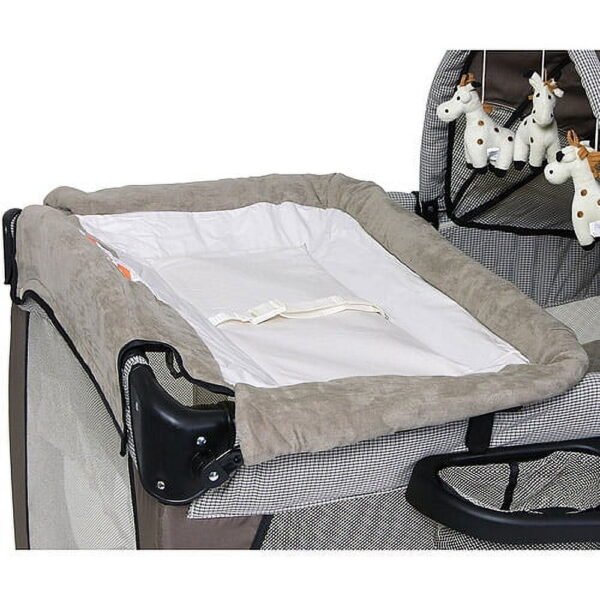 Baby Trend Deluxe II Nursery Center Playard, Havenwood - Image 3