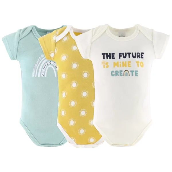 Newborn Layette Gift Set for Baby Boys or Baby Girls, Sunny Side Up, 16 Essential Pieces, 0-3 Months